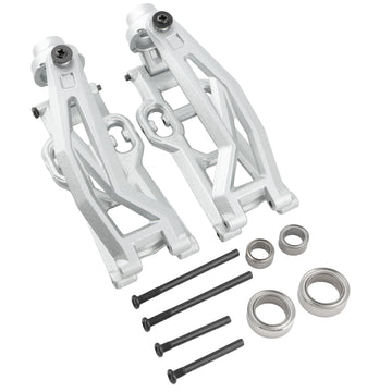 GDOOL Upgraded Metal C12007 Upper Arm & C12009 Rear Rocker Arm & C12010 Rear Steering Hub Spare Parts for 1:10 X07 X08 F10 X05 F