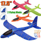 4 Pack Throwing Foam Airplane Toys