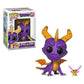 Funko POP & Buddy Spyro The Dragon Figure - Multicolor, Plastic, Model 32763, Standard Size with Sparx