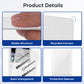 360 Pack Trading Card Shipping Protectors, 3.5'' X 4.5'' Plastic Card Protector With Tape Rolls For Mailing Sports Cards