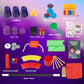 Enjocases Simple Magic Kit Over 70 Magic Tricks For Kids Ages 6-8, Magic Sets For Kids 10-12 With Magic Wand, Chalice, Coin Disappear,Ideal Magic For Kids Boys Girl