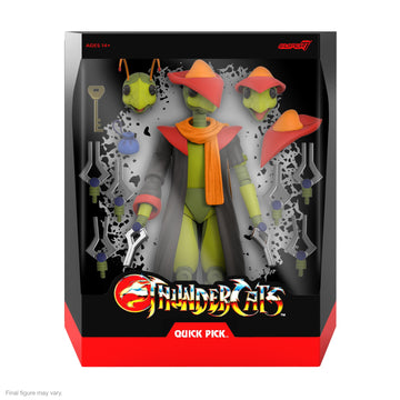 Super7 Ultimates! Thundercats Quick-Pick - 7' Thundercats Action Figure With Accessories Classic Cartoon Collectibles And Retro Toys