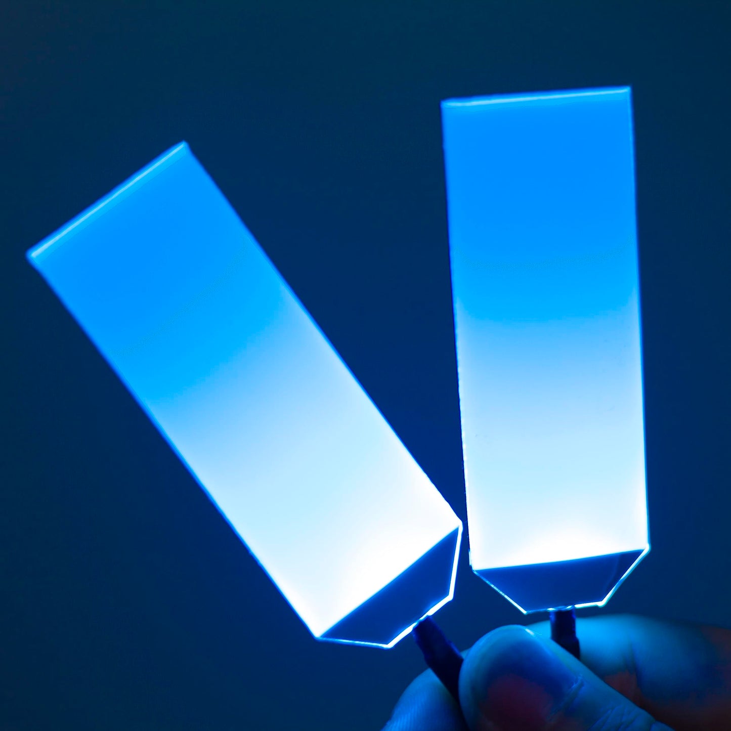 mlnyitus [Azure] Flexible Helmet Decorations led Lights Flexible Cosplay DIY kit Decorations RGB Light Superhero for Men Gifts