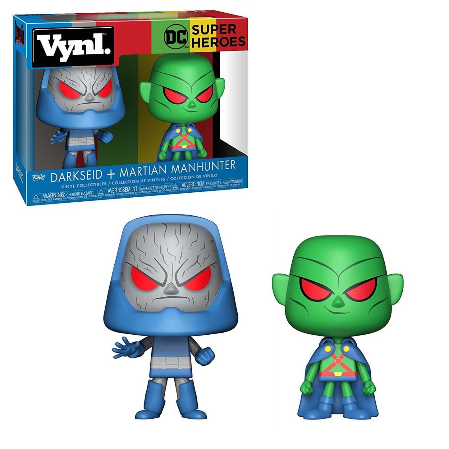 Funko Vynl: Dc Martian Manhunter And Darkseid Collectible Vinyl Figure