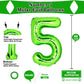 40 Inch Giant Light Green Number 5 Balloon 5Th Birthday Balloon Green 5 Birthday Balloon 5Th Birthday Decors Girls 5 Balloon Num