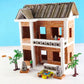 Cayway Mini Red Wall Bricks - 560 Pcs, Ideal for Landscaping, Dollhouse Miniature Gardens