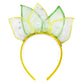 Axaxa Princess Tiana Costume For Girls Tiana Dress Princess And The Frog Costume With Headband Birthday Halloween Fancy Party Dress 2-11T
