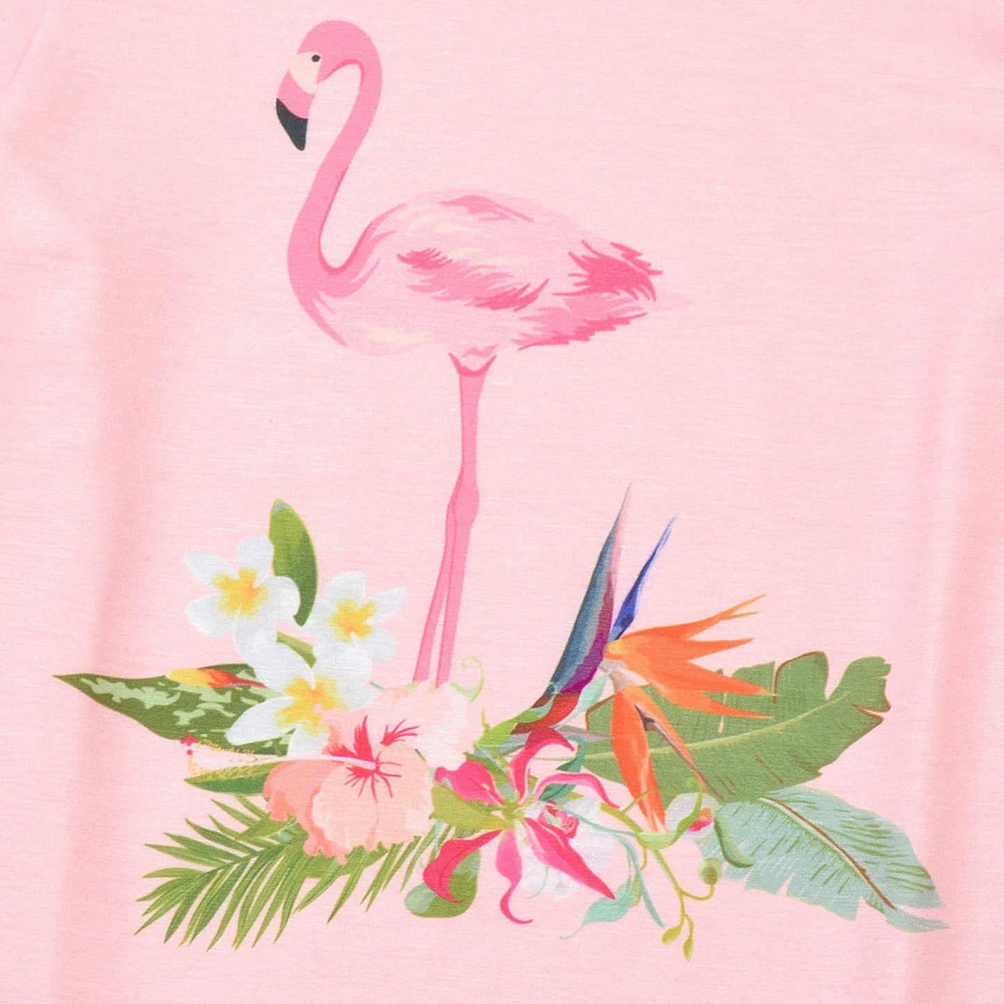 Qpancy Matching Girls & Dolls Pajamas Flamingo Pj Sets Short Sleeve Sleepwear 4T 5T