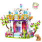 Jiutong Girls Princess Castle Building Set With Led Light,Friends Construction Educational Xmas Gift Toy For Kids Age 6-12 And U