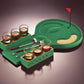 GIFTS INFINITY Entertaining Party Drinking Game - Golf Themed Glass Drinkware