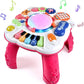 Dahuniu Baby Toy- Engaging Baby Activity Center For 6 12 18 Months Old- Safe, Sturdy, And Fun (11.8 X 11.8 X 12.2 Inches) (Red)