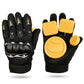 EXCLUZO Longboard Slide Skateboard Mittens with Slig Blocks Longboard Downhill Slide