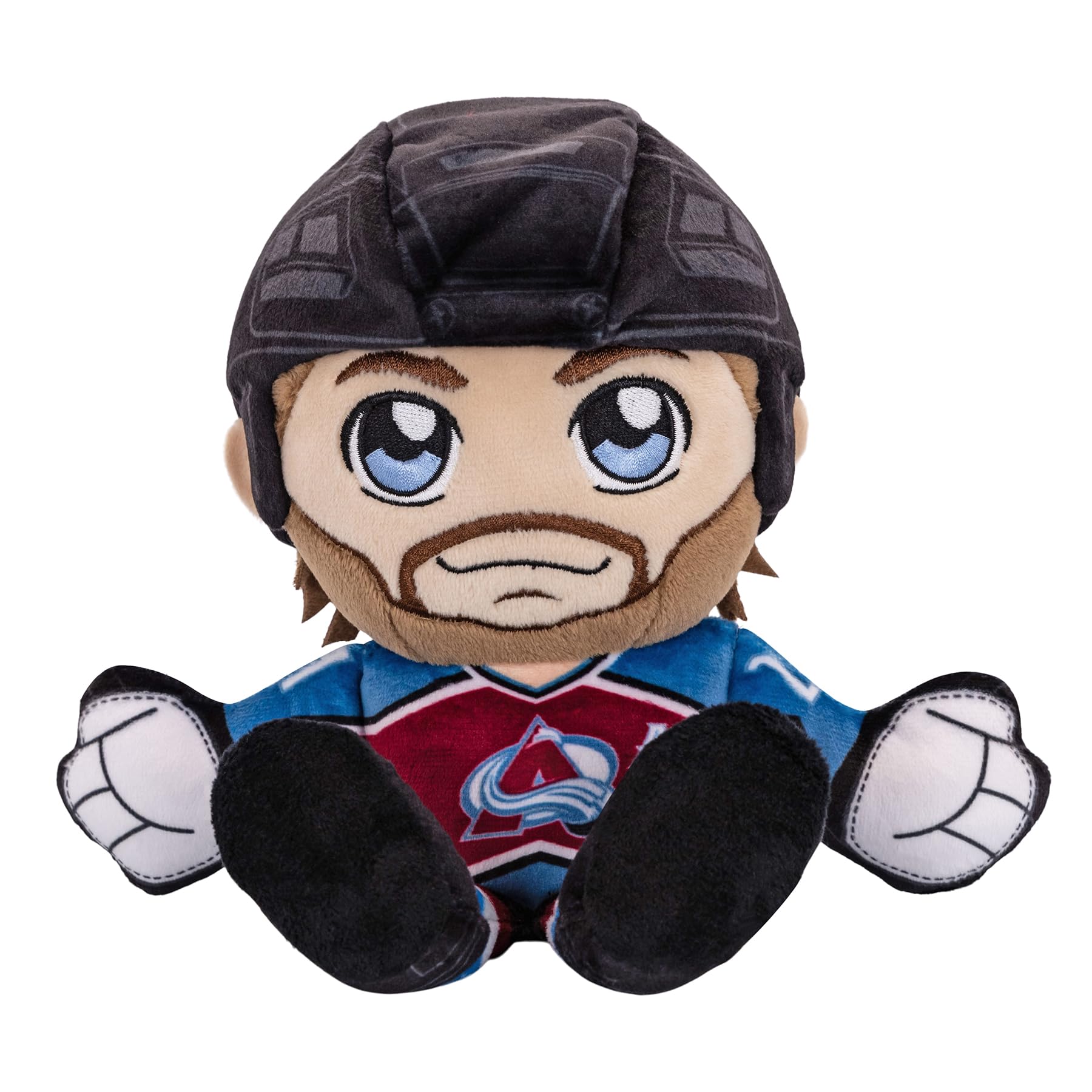 Bleacher Creatures Colorado Avalanche Peter Forsberg 8'' NHL Kuricha Sitting Plush - Soft Chibi Inspired NHL Superstar
