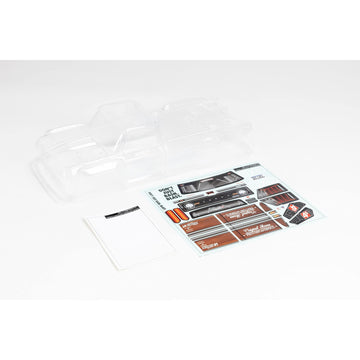 ARRMA 1/10 Clear Body with Decals and Window Masks: Outcast 4X4 BLX, ARA402322