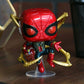 Funko Pop! Marvel Iron Spider with Nano Gauntlet - Vinyl Figure, Multicolor, US One-Size, Model 45138