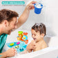 Baby Bath Toys Toddlers 1-3 Bear Kids Bath Tub Toys With 2 Turtle Swimming Wind Up Water Toys & 3 Floating Boat Bathtub Toys For Infants Boys Girls 18+ Months Gifts Box Set