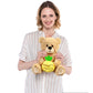 Benben Shawty U Fine Teddy Bear, Valentines Day Gifts For Her, Women, Girlfriend, Wife, 10 Inch Teddy Bear Stuffed Animal With Pineapple, Funny Bear Plush Toy For Birthday, Anniversary, Christmas
