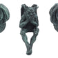 Ebros Gift Notre Dame Chimera Winged Hear No Evil See No Evil Speak No Evil Gargoyle Shelf Sitters Figurines 5' Tall Gargoyle Sculptures Set Of 3