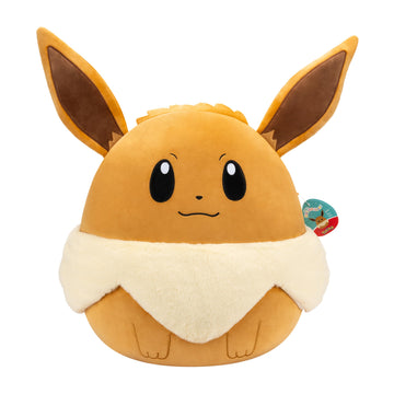 Squishmallows Original 20In Eevee Pok  Mon Plush - Ultrasoft Official Jazwares Plush (Jumbo)