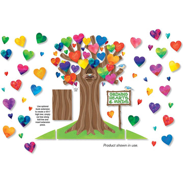 North Star Teacher Resource Growing Hearts & Minds Bulletin Board Set
