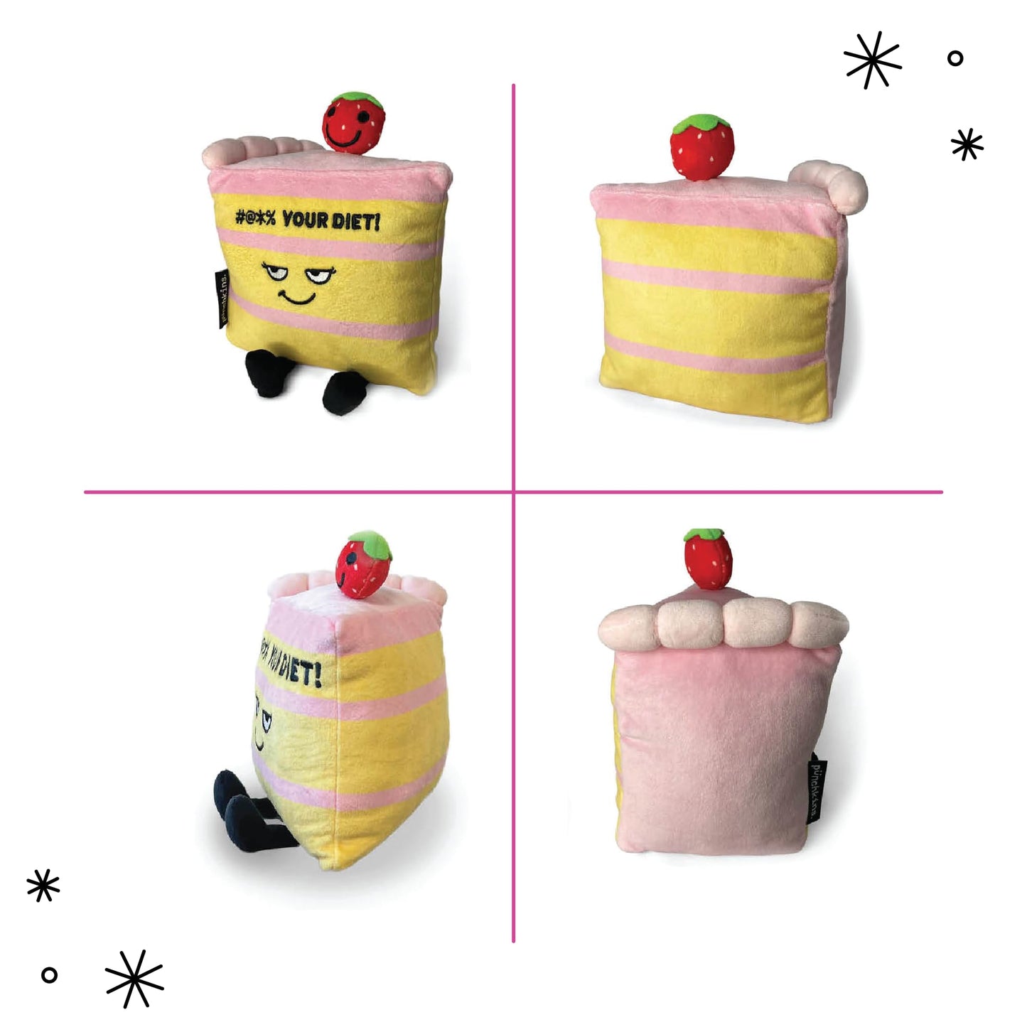 Punchkins Coffee Plushie - Pot Head Punny Plush, Gift For Coffee Lovers, Food Plush Toy For Gifting