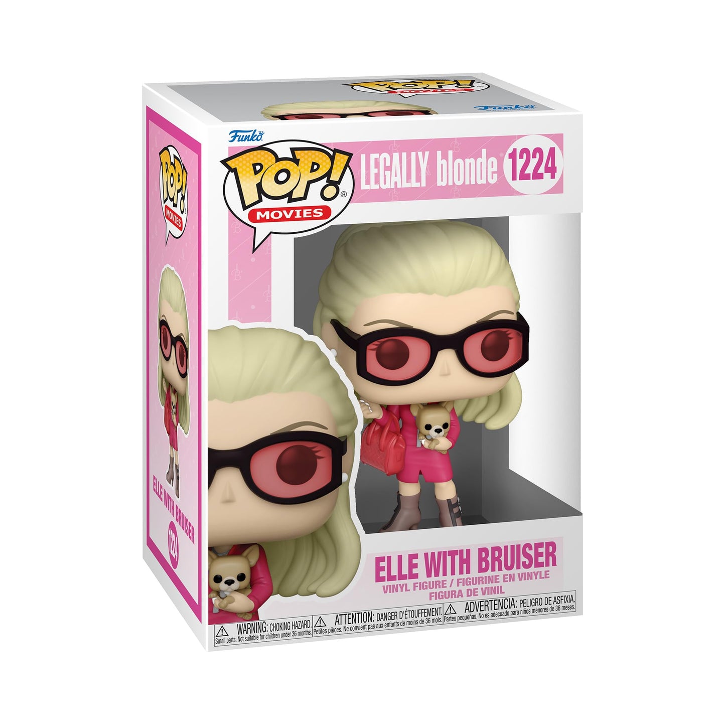 Funko Pop! Movies - Elle with Bruiser, Vinyl, Multicolor, Standard Size, Model 46776