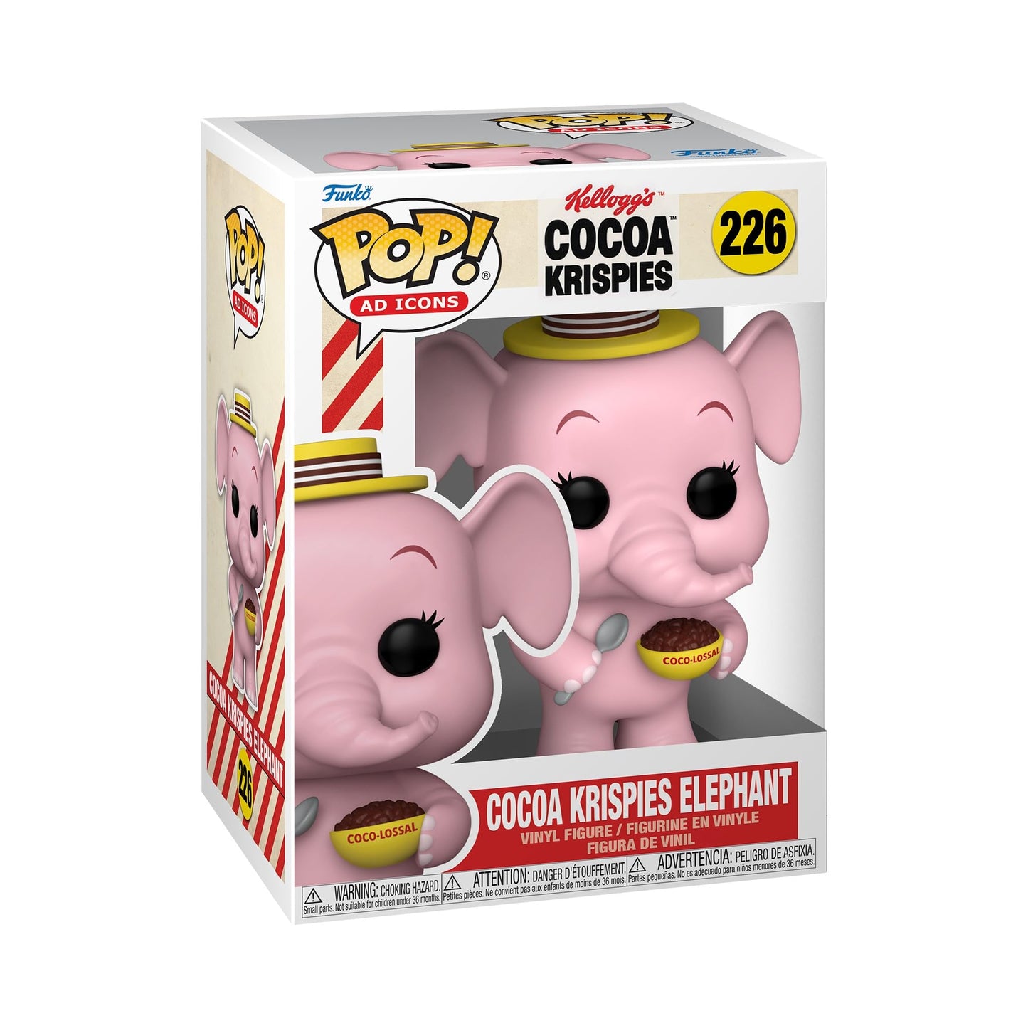 Funko Pop! Ad Icon: Coco Krispies Elephant - Kelloggs - Collectable Vinyl Figure - Gift Idea - Official Merchandise - For Kids & Adults - Ad Icons Fans - Model Figure For Collectors