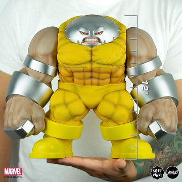 MONDO Juggernaut Soft Vinyl Figure - 12-Inch Exclusive, Yellow Variant, Plastic