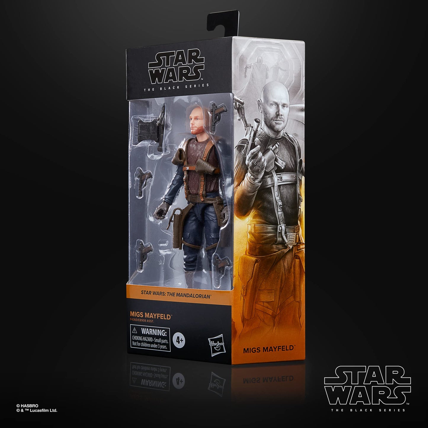 Star Wars The Black Series Migs Mayfeld Toy 6-Inch-Scale The Mandalorian Collectible Action Figure, Toys For Kids Ages 4 And Up
