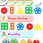 Yetonamr Montessori Toys For 1 2 3 Years Old Boys Girls Birthday Gifts, Wooden Sensory Toys For Ages 2-4 Toddlers Kids Baby, Toddler Learning Toy Activities Puzzles Ages 1-3