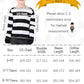 FancyFun 5 PCS Kids Halloween Costume Set  Boys Robber Costume Cosplay Set Burglar Accessories Striped Shirt Beanie Cap Mask 8-10Y