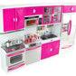 Doll Playsets My Modern Kitchen 32 Full Deluxe Kit with Lights and Sounds, 21 x 13.8 x 4 -Inches.