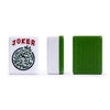Yellow Mountain Imports American Mahjong Tiles Set of 166, Melamine, Green, Model FX-AT002-A