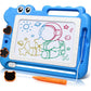 Aituitui Magnetic Drawing Board Toddler Toys Gift For 2 3 Year Old Girls Boys, Sketch Writing Doodle Pad Age 2-4 Travel Games, Educational Learning Kids Toys For Toddlers Birthday (Blue)