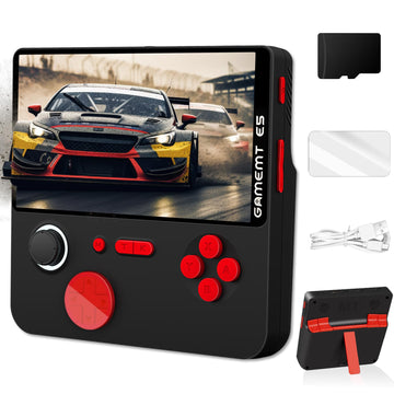 Handheld Game Console 5 Inch Screen, Retro Gaming Console with 64G Built-in 15000+ Classic Games, 1280x720 Pixels, Game Searchab