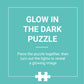 Prehistoric Glow In The Dark Dinosaur World Puzzle