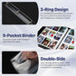 Trading Card Binder with Sleeves  720 Double Sided Pocket Trading Card Binder enhanced 9 Pocket PU Card Collection Binder  Collectible Card Albums Card Folder for MTG  TCG  Sports Cards  Game Cards