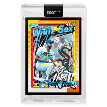 Topps Project 2020 Card 213-1990 Frank Thomas By King Saladeen