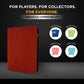 Card Guardian - 9 Pocket enhanced Binder with Zipper for 360 cards - side loading pockets for Trading Card Games TCG (Red)