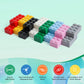 2x4 Bricks 500 Piece Classic Building Bricks and 1 Gray Baseplate  2x4 Bricks Bulk Creative Building Toys  Blocks Bulk for Kids Ages 6+  8 Colors
