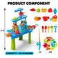Cozybombwater Table For Toddlers 3-5 | Outdoor Toys Water Play Table, Magnetic Fishing Toy Game Set, Summer Splash Pond Showers