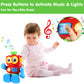 Wanonoo Robot Toys For 1 Year Old Boy 1St Birthday Gift One Year Old Musical Light Up Toys For Toddlers 1-3 Baby Boy Toys 12-18