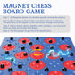 Magnetic Game Chess, Magnet Game, Board Games For Adults Kids Family Night, 2 In 1 Multiplayer Board Games, Magnetic Game With 3