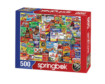 Springbok'S 500 Piece Jigsaw Puzzle Looney Labels - Made In Usa