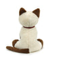 Plushland Realistic Stuffed Cat and Dog Plush PuppyStuffed Animals Plush Toys Collar  Realistic enhanced Pawpal Stuffed Puppy Cats and Dogs Toy for Boys and Girls 8 Inches (Siamese Kitty with Collar)