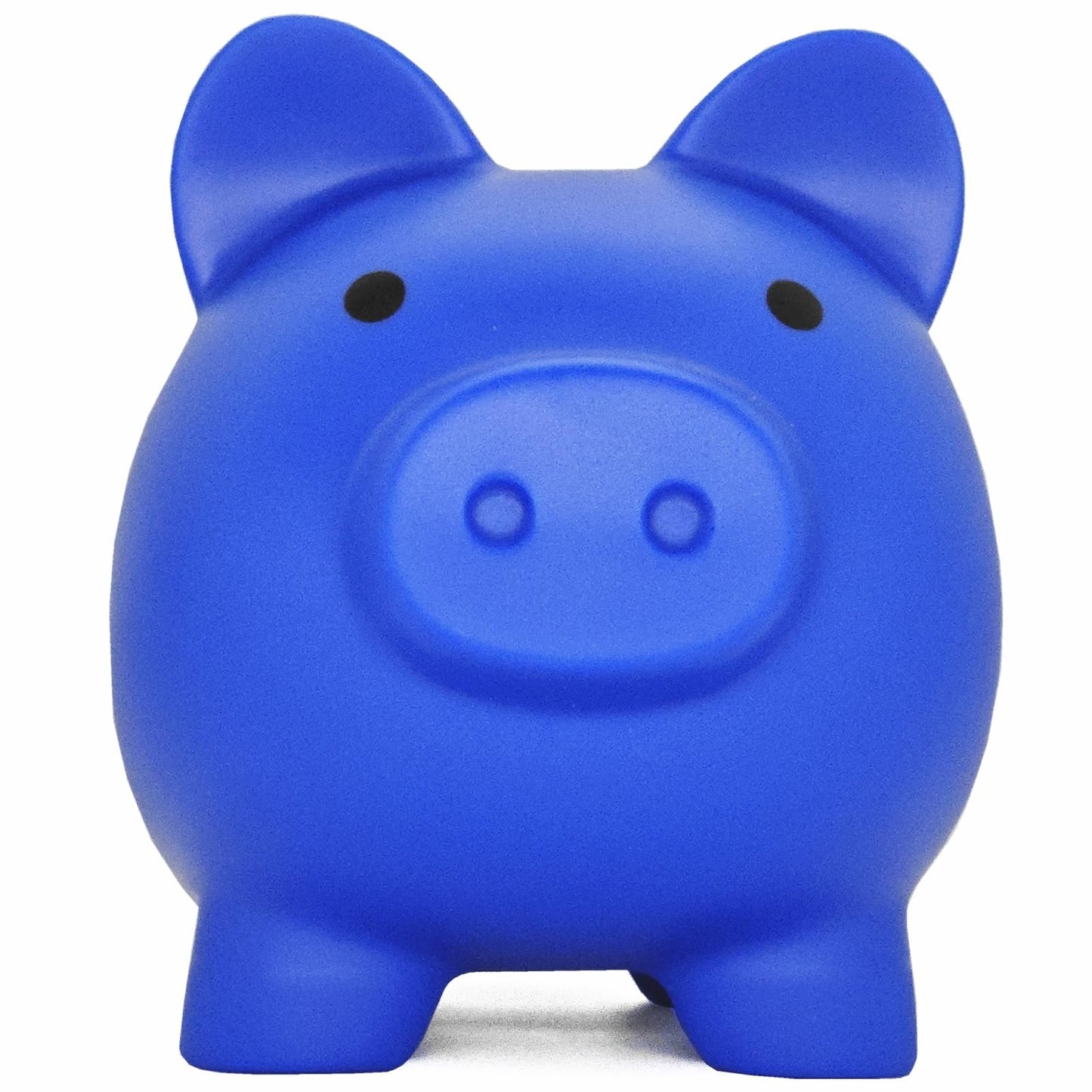 Cute Piggy Bank For Sbrvaniy Pig Money Bank Coin Bank For Boys And Girls My First Unbreakable Money Bank Large Size Decoration Savings Christmas, Halloween, Birthday Gift (Navy Blue)