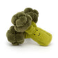 Jellycat Vivacious Vegetable Broccoli Stuffed Toy, 6 Inches | Vegetable Plush | Great Gift Idea