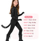 Spooktacular Creations Black Cat Costume For Girls, Kids Black Cat Costume, Girl Black Cat Halloween Costume For Cosplay Party Role Play(Small(5-7 Yrs))