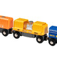 BRIO 33982 Three-Wagon Cargo Train - Kid-Friendly Wooden Toy Train | Engaging Play Experience | Compatible with All Railway Trac