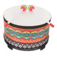 Excluzo 1 Set Orff Floor Drum Child Cartoon Wooden